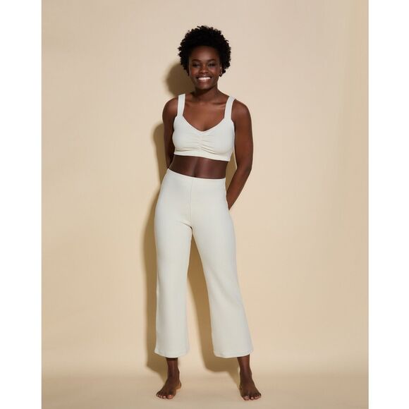 Cosabella Women Vanilla White Cotton/Modal Michi Wireless Layer Bralette Size S - Picture 3 of 3